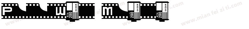 PhotoWall Medium字体转换